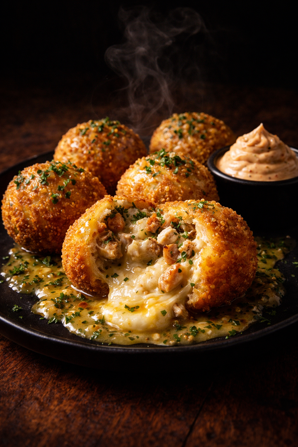 Blue Crab Mozzarella Bombs